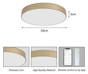 Brilagi-LED Lampă dimabilă POOL SMART LED/60W/230V 50 cm Wi-Fi Tuya aurie + telecomandă