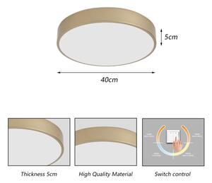 Brilagi - Plafonieră LED POOL/48W/230V 3000/4000/6000K diametru 40 cm aurie
