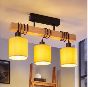 Brilagi - Lustru aplicat NUBILA 3xE27/60W/230V pin/galben