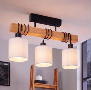 Brilagi - Lustră aplicată NUBILA 3xE27/60W/230V pin/alb