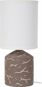 Lucide 47550/81/41 - Lampă de masă FRAN 1xE14/40W/230V maro