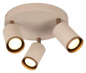 Lucide 53914/13/41 - Corp de iluminat spot REGINA 3xGU10/50W/230V, bej