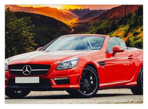 Tablou - Mercedes roșu (70x50 cm)