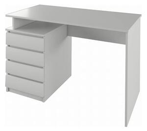 Birou HANY NEW, alb, DTD laminat, 118x60x75 cm