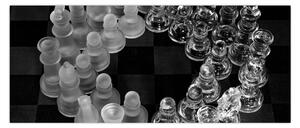 Tablou - șah albnegru (120x50 cm)