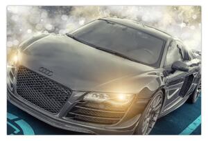 Tablou cu Audi - gri (90x60 cm)