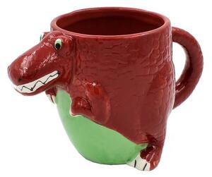 Cană ceramică formă de t-rex 250ml