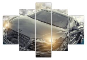 Tablou cu Audi - gri (150x105 cm)