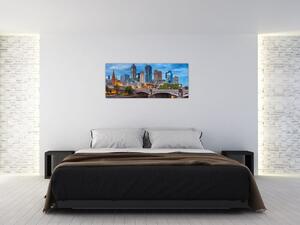 Tablou cu orașul Melbourne (120x50 cm)