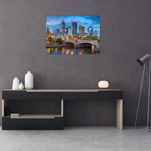 Tablou cu orașul Melbourne (70x50 cm)
