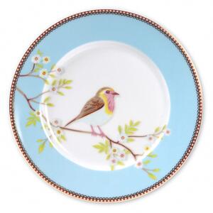 Farfurie din porțelan, Pip Studio, Blue, 21cm, colecția Early Bird