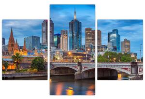 Tablou cu orașul Melbourne (90x60 cm)