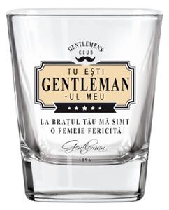 Pahar whisky "TU ESTI GENTLEMAN-UL MEU"