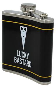 Butelcă, metalică, Lucky Bastard, 160 ml