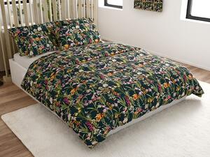 Lenjerie de pat din bumbac MYSTIC GARDEN verde inchis Dimensiune lenjerie de pat: 70 x 90 cm | 140 x 200 cm