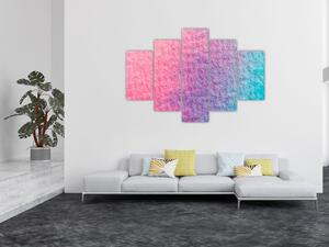 Tablou cu textură colorată (150x105 cm)