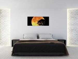 Tablou cu umbre în lumina lunii (120x50 cm)