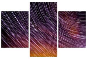 Tablou cu stele șterse pe cer (90x60 cm)