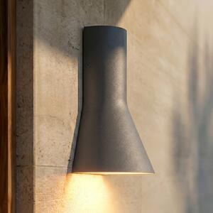 Lucande Lampa de perete pentru exterior cu LED Zephy Up/Down, negru, IP54, CCT, Negru, Aluminiu, Modern