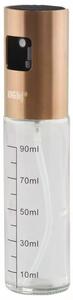 Flacon spray pentru ulei sau otet Kinghoff KH 1722, Sticla, 100 ml, 18х4 cm, Transparent/Auriu