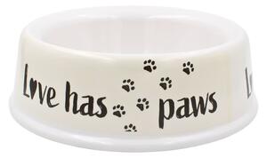 Bol melamină pentru câini 1,5L Love has paws