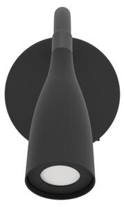 Eglo 901818 - Lampă LED de perete flexibilă OLIVANDINO, 3,8W/230V, neagră
