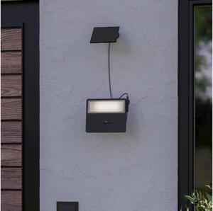 Eglo 901085-LED PANETTIERI Aplica solară LED/6,7W/3,7 1200mAh IP44 negru