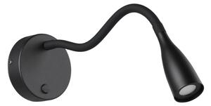 Eglo 901818 - Lampă LED de perete flexibilă OLIVANDINO, 3,8W/230V, neagră