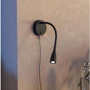 Eglo 901781 - Lampă de perete flexibilă LED cu USB OLIVANDINO, 3,8 W, 230 V, negru