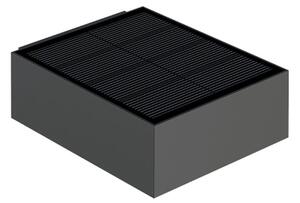 Viking - Aplica de perete solară LED cu senzor, reglabilă, 2W/3,7V, IP65, 4000K