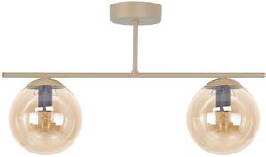Kaja Felix lampă de tavan 2x10 W chihlimbar-bej K-5781