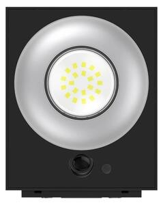 Viking - Aplica de perete solară LED cu senzor, reglabilă, 2W/3,7V, IP65, 4000K