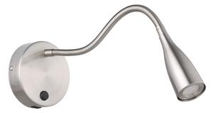 Eglo 901783 OLIVANDINO - lampă de perete LED flexibilă cu USB, 3,8W/230V, crom