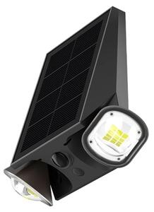 Viking - Aplica solară de perete LED cu senzor, reglabilă LED/1,3W/3,7V IP44 4000K