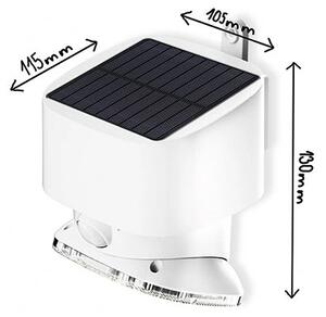 Viking - Aplică de perete solară LED cu senzor LED/1W/3,7V 3000/4000K