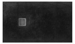 Roca Terran cădiță de duș dreptunghiulară 100x80 cm negru AP1013E832001400