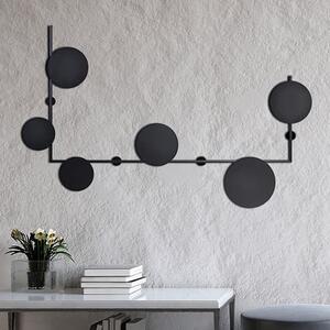 Kaja Rega lampă de perete 3x10 W negru K-4639
