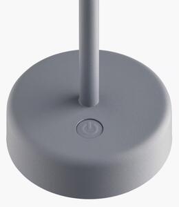 Nordlux - Lampă de masă pentru exterior ELLEN, LED/2,8W/3,7V, reîncărcabilă și reglabilă, IP44, gri