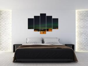 Tablou cu aurora borealis (150x105 cm)