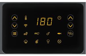 Friteuza cu aer cald Philips 5000 series HD9255/60 Single, 4.1 L , 1400 W, Wi-Fi, Negru/GRi