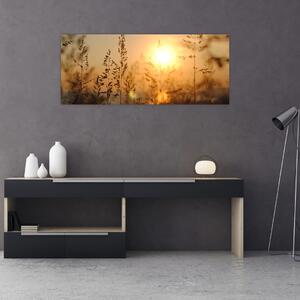Tablou cu răsărit de soare (120x50 cm)