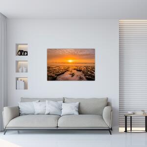 Tablou cu apus de soare (90x60 cm)