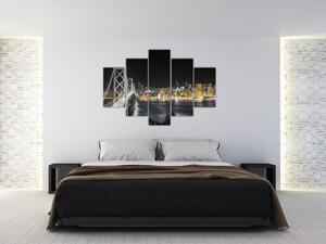 Tablou cu podul Brooklin și New York (150x105 cm)