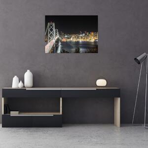 Tablou cu podul Brooklin și New York (70x50 cm)