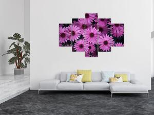 Tablou cu florile roz (150x105 cm)