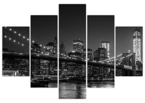 Tablou cu podul Brooklin în New York (150x105 cm)