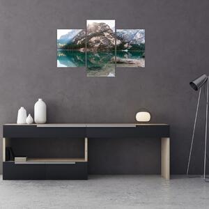Tablou cu lac montan (90x60 cm)