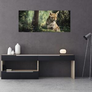 Tablou cu vulpe (120x50 cm)