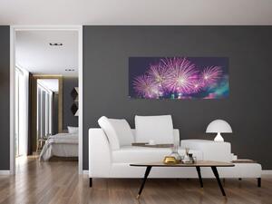 Tablou cu artificii (120x50 cm)
