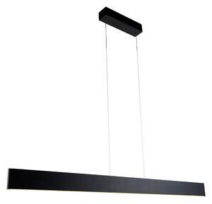 Lampă pendant de design neagră, cu LED integrat și dimmer tactil Easylift - Galway